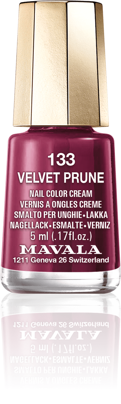 Velvet Prune — The bold and beautiful of a velvet cape