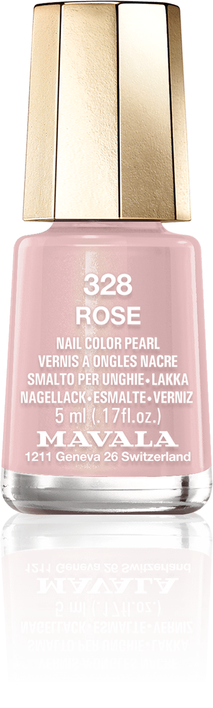 Rose — Une couleur rose pâle nacrée, telle une perle précieuse trouvée dans un coquillage