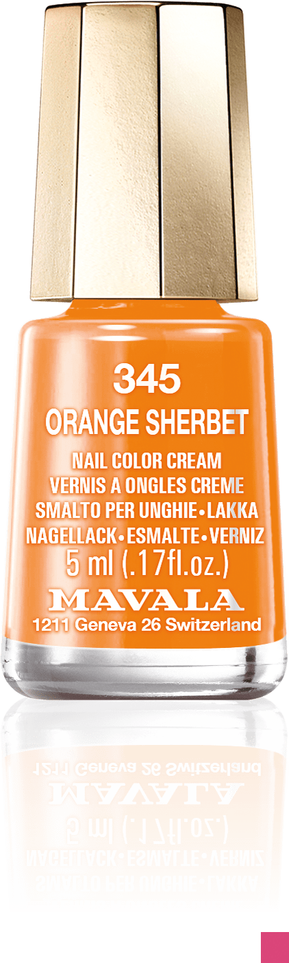 Orange Sherbet — A juicy orange