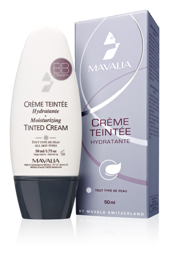 Crème Teintée — A la fois un produit de soin et de maquillage.