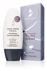 Tinted Cream — Face care and beauty product.