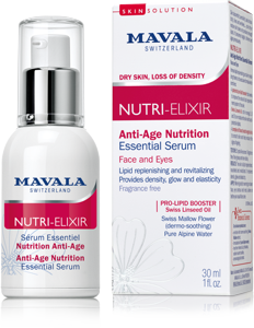 Anti-Age Nutrition<br>Essential Serum — Intensely replenish your skin with lipids !