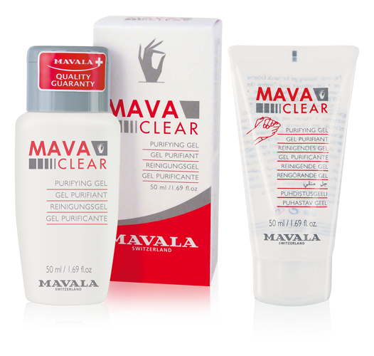 Mava-Clear — Purifying gel for hands.