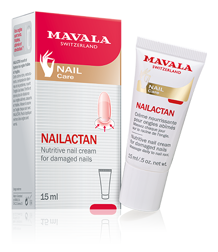 Nailactan in a tube — Nutritive cream for damaged nails.
