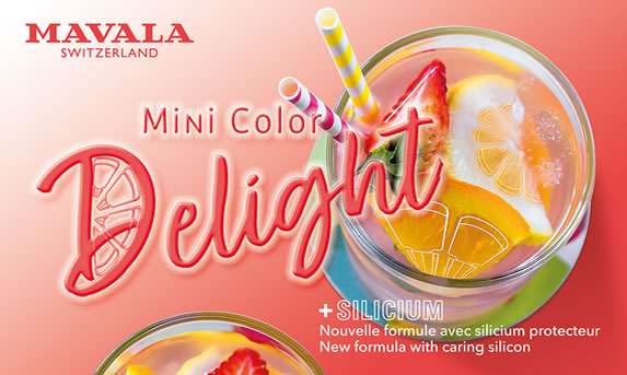 Mini Color Delight — MINI COLOR DELIGHT oder die Energie eines strahlenden Cocktails !