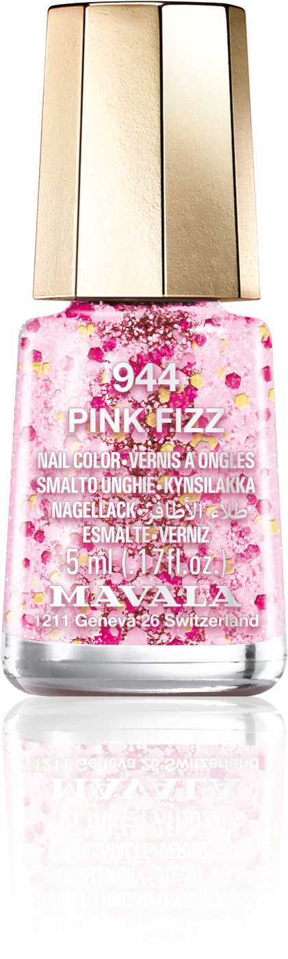 Pink Fizz — Rosafarbener Schimmer, der an fließenden Champagner erinnert