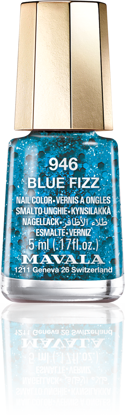 Blue Fizz — Lentejuelas azuladas, llenas de promesas estrelladas