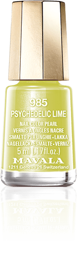 Psychedelic Lime — Un amarillo verde hechizante