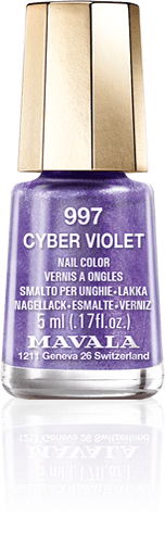 Cyber Violet — A blue-violet, the night sky behind the glittering of the stars