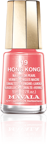Hong Kong — A melon color with a touch of terracotta, like the sail of a traditional Junk in the sunset