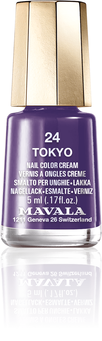 Tokyo — Un bleu-violet frais et intense, telle la couleur de cheveux des streetfashion girls extravagantes 