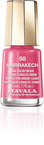 Marrakech — A raspberry magenta with a touch of terracotta, as manifold as a Maroccan market