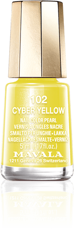 Cyber Yellow — Like a fluorescent yellow