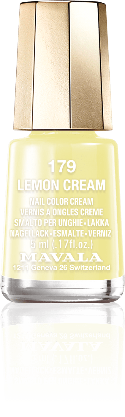 Lemon Cream — A sweet vanilla yellow
