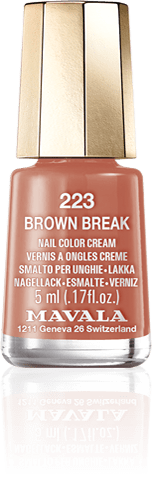 Brown Break — A cinnamon brown, generous and reassuring, a real cocooning moment 