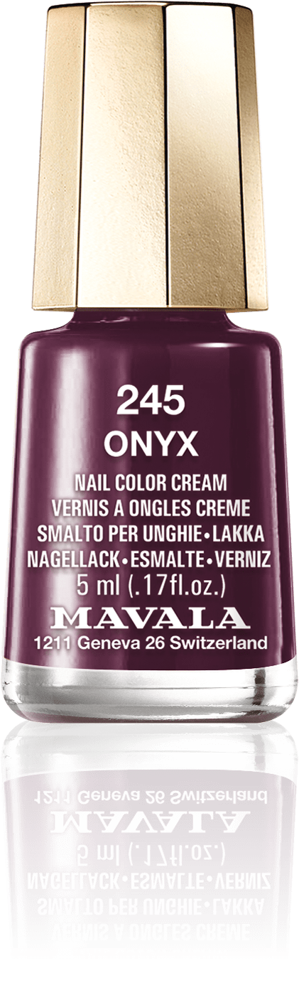 Onyx — Un violet noir mystérieux