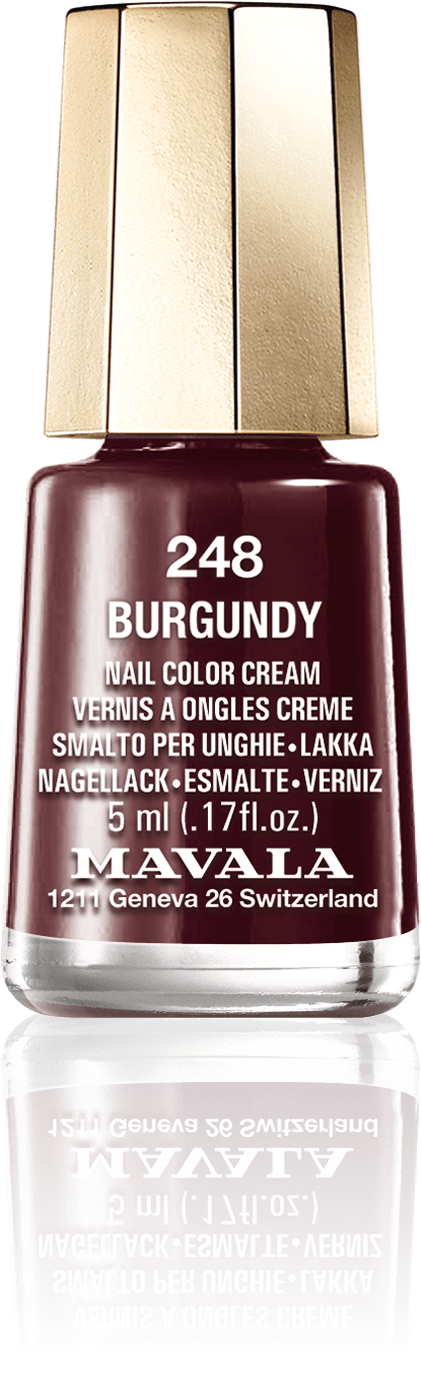Burgundy — A black like ... Burgundy wine 