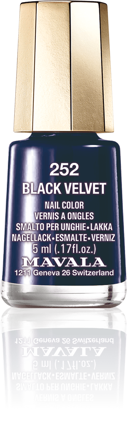 black velvet nail polish