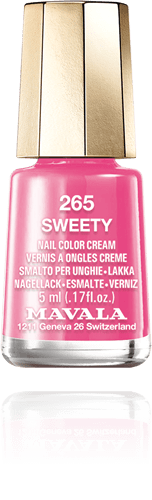 Sweety — A sweet pink, like the sugar coating of a birthday cake 