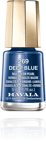 Deep Blue — A warm and silent marine blue, like the unknown yet appealing depth of the ocean