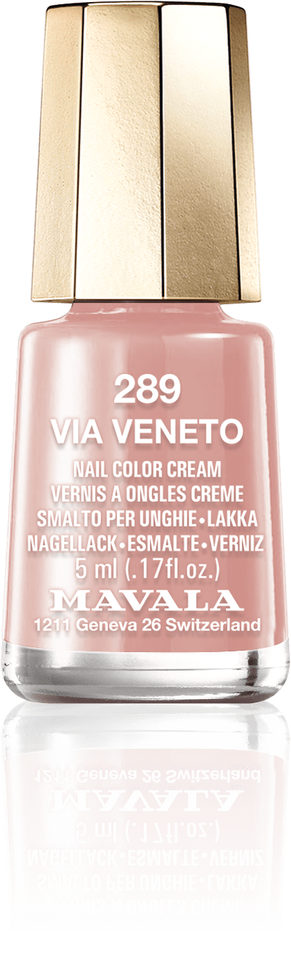 Via Veneto — Un mauve poussiéreux, telle la couleur d'une chaussure classique 