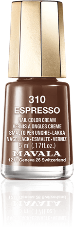 Espresso — A warm dark brown 
