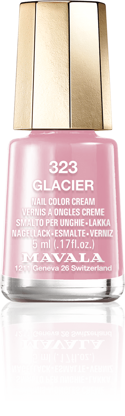 Glacier — Un rosa intenso, como las resistentes rosas alpinas que desafían el duro glaciar