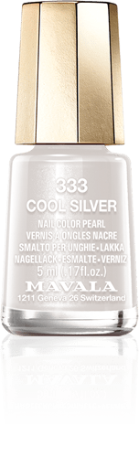 Cool Silver — Un blanco plateado como una piña colada