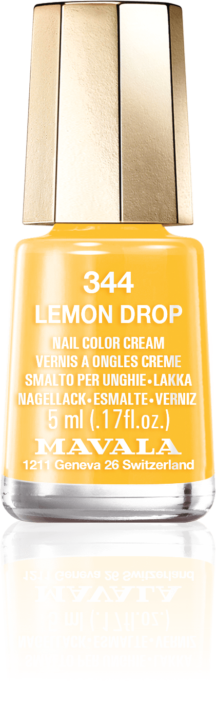 Lemon Drop — Un amarillo brillante