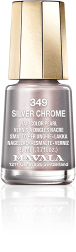 Silver Chrome — Una plata metálica brillante, como el color del cadillac que se dirige a través de la ciudad