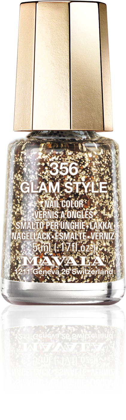 Glam Style — Gold- und Kupferpailletten, für einen orientalischen Touch 