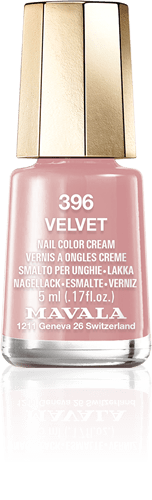 Velvet — A smooth nude pink, like the decoration of an inviting, stylish lounge in a chic hotel