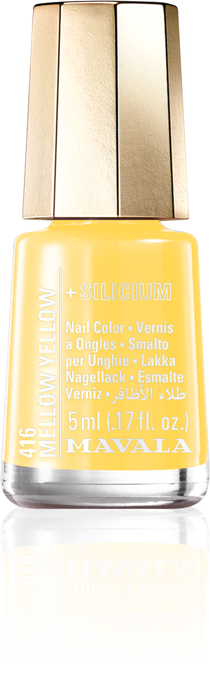Mellow Yellow — Un amarillo mimosa suave, magníficamente soleado